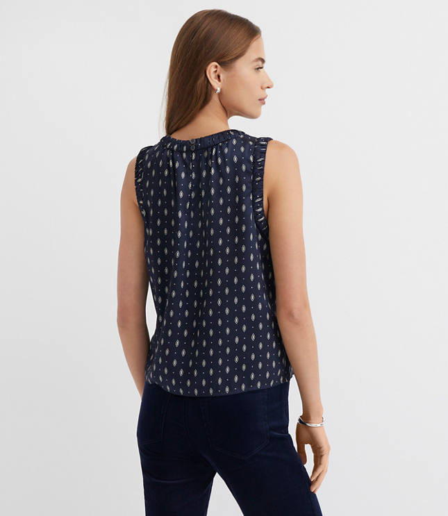 Foulard Ruched Trim Shell