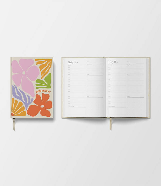Yop & Tom Flower Power Daily Planner