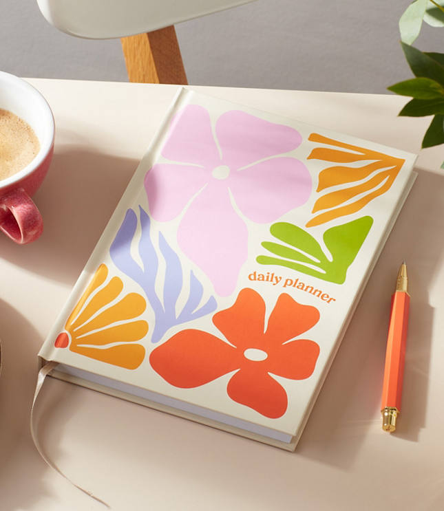 Yop & Tom Flower Power Daily Planner