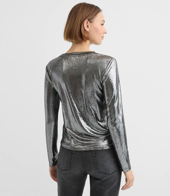 Foil Long Sleeve Everyday Tee