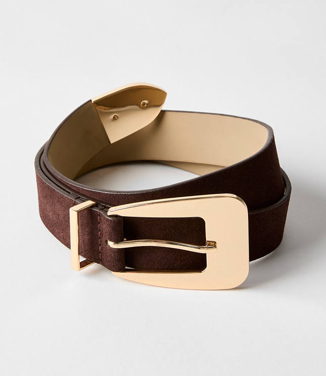 Elongated Buckle Belt