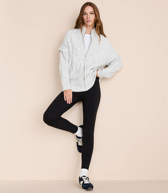 Petite Lou & Grey Oversized Cable Coatigan