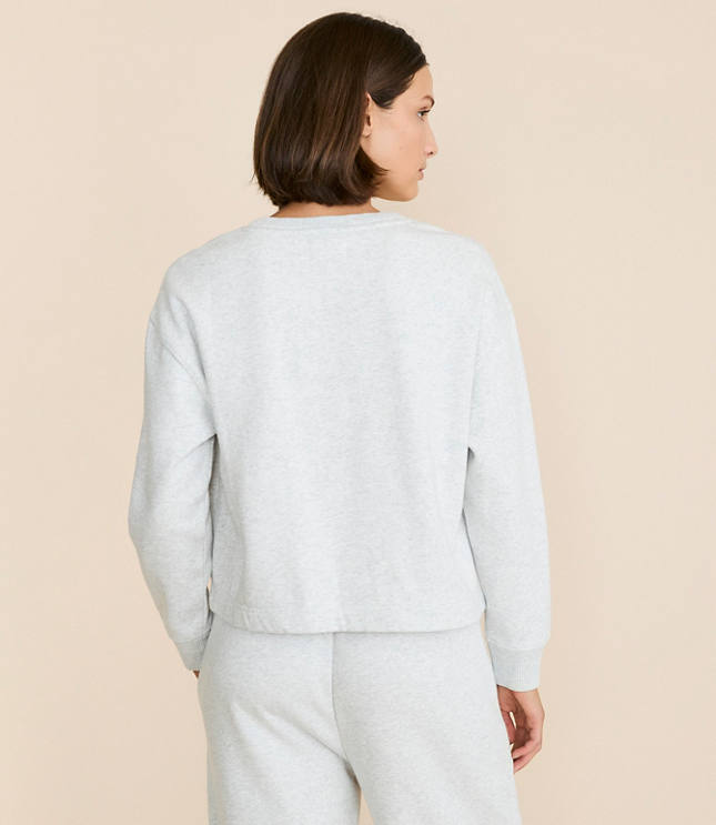 Lou & Grey Apres Vibes Elite Fleece Dolman Sweatshirt
