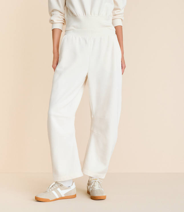 Petite Lou & Grey Elite Fleece Barrel Pants