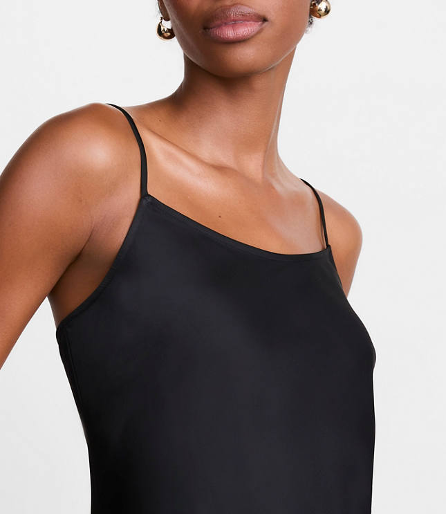 LOFT Versa Satin Maxi Slip Dress