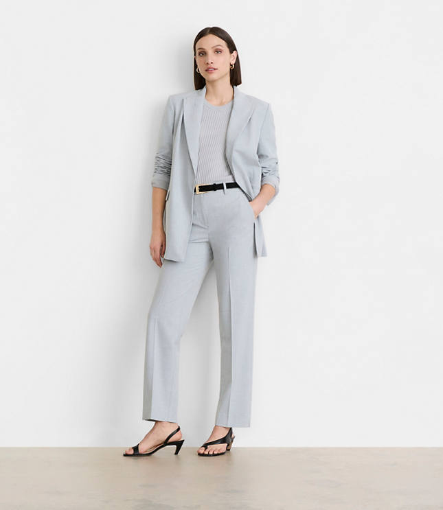 LOFT Versa Seasonless Stretch Slim Pants in Heather