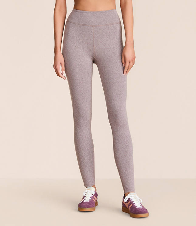 Lou & Grey Heathered Brushedsoft Pocket Leggings