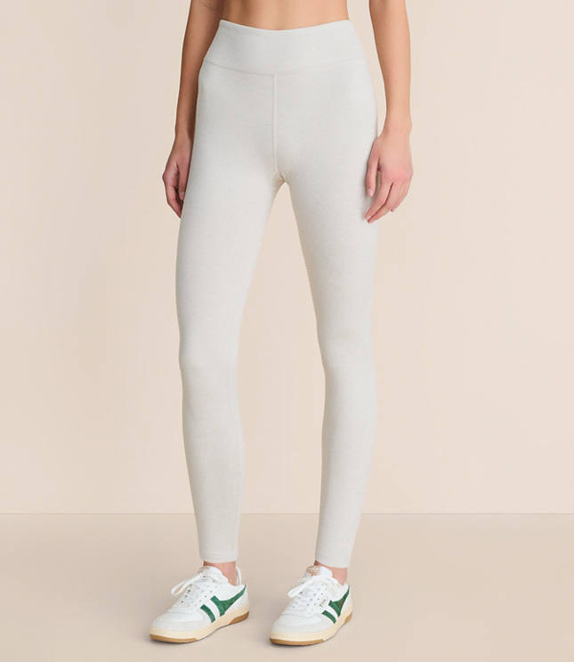 Lou & Grey Heathered Brushedsoft Pocket Leggings