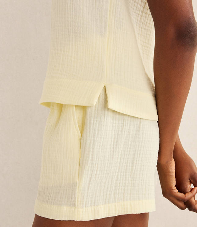 Haven Well Within Organic Cotton Gauze Shorts