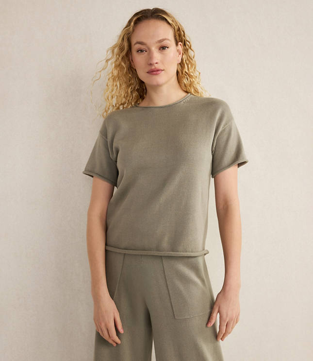 Cotton Knit Tops | Loft