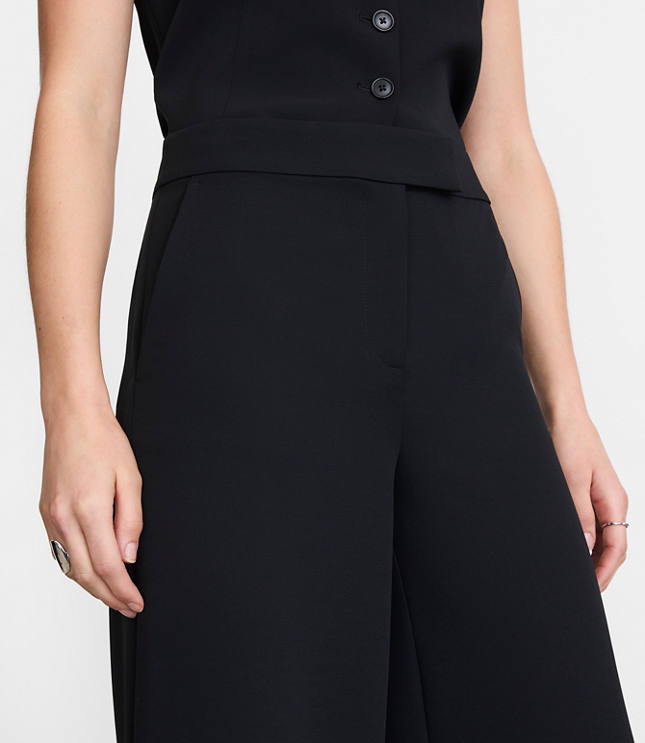 LOFT Versa Crepe Drape Culottes
