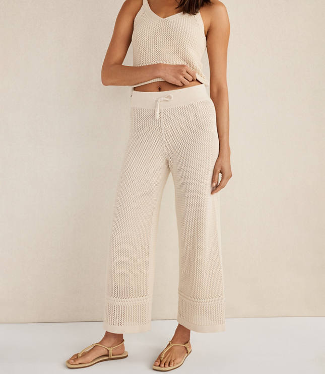 Haven Well Within Organic Cotton Mixed Stitch Pants