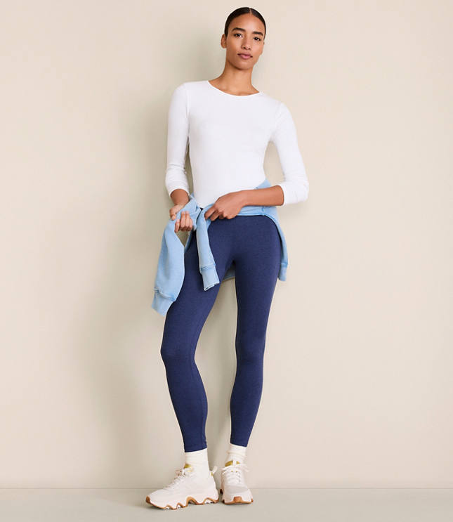 Petite Lou & Grey Heathered Brushedsoft Pocket Leggings