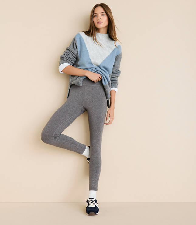 Petite Lou & Grey Heathered Brushedsoft Pocket Leggings