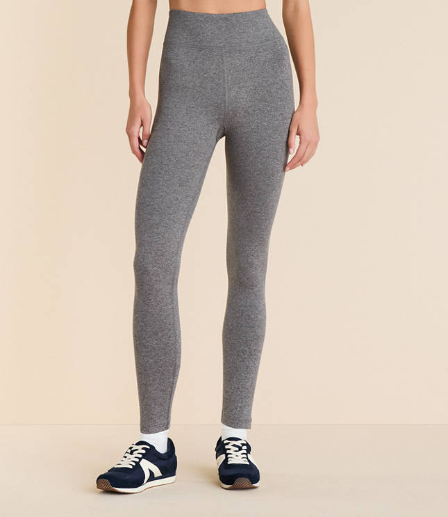 Petite Lou & Grey Heathered Brushedsoft Pocket Leggings