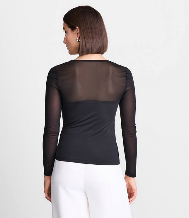 LOFT Versa 360 Knit Mesh Top