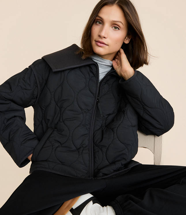 Petite Lou & Grey Quilted Jacket