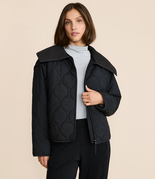 Petite Lou & Grey Quilted Jacket