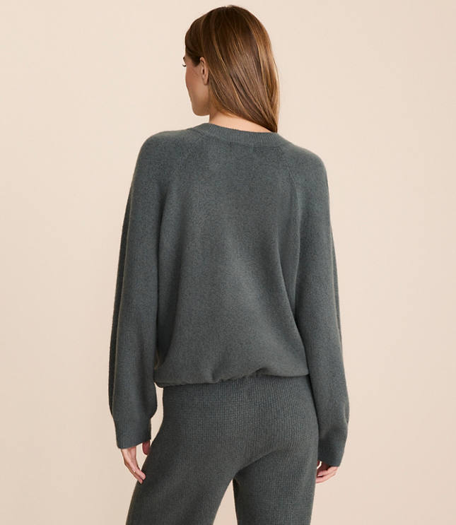 Petite Lou & Grey Cloudstitch Drawstring Sweater