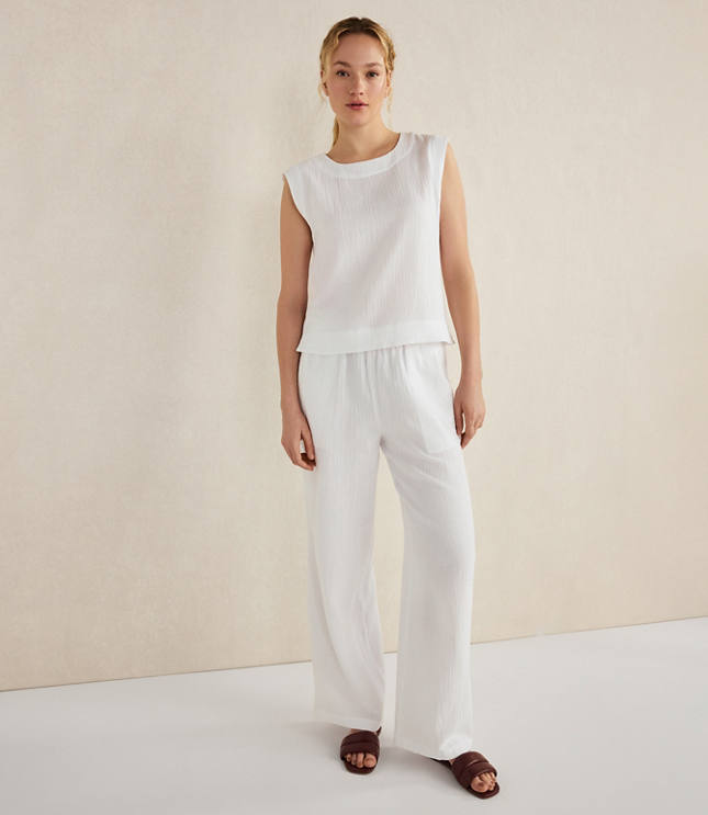 Haven Well Within Organic Cotton Gauze Tank Top carousel Product Image 2
