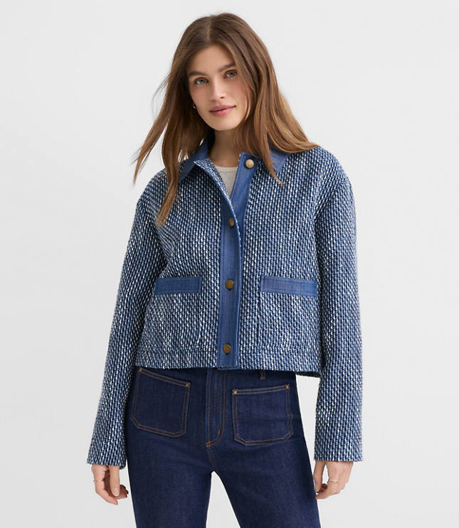 Denim Tweed Jacket