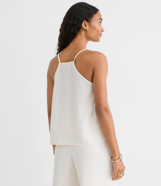 Petite Studded Strappy Cami