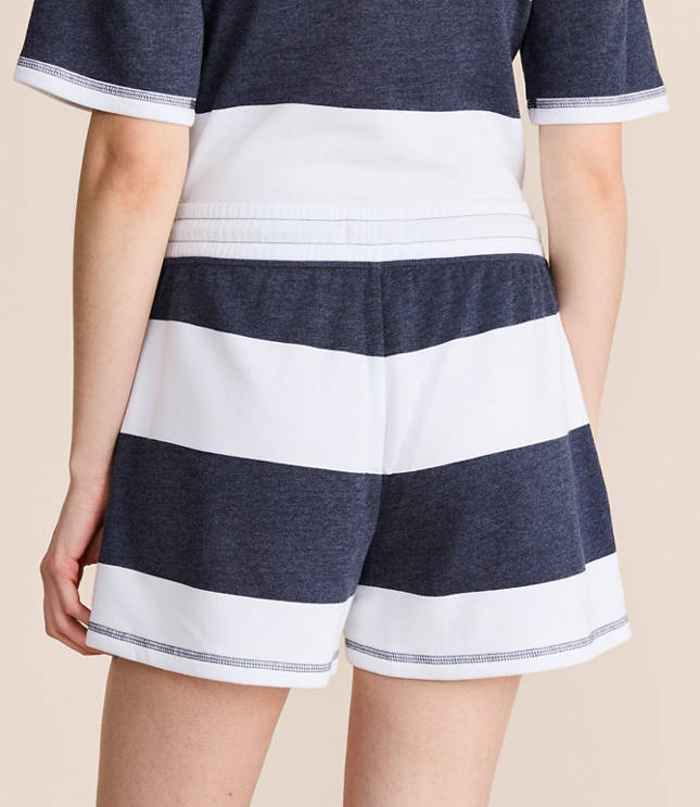Lou & Grey Striped Terrysoft Shorts