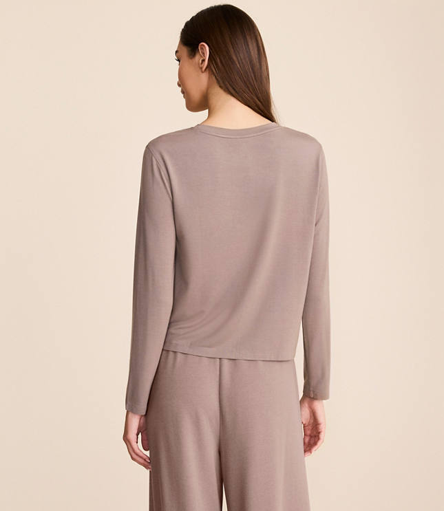 Lou & Grey Keep It Cozy Essential Modal Tee