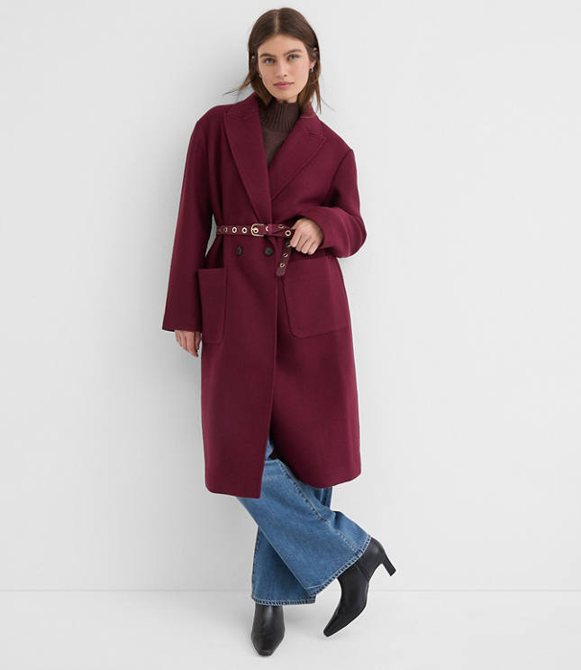 Petite Patch Pocket Coat