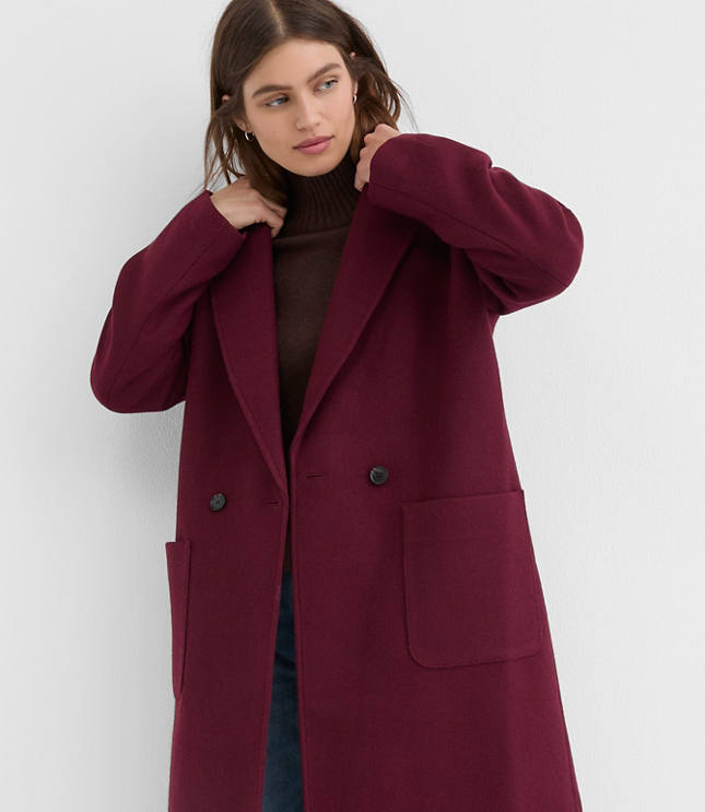 Petite Patch Pocket Coat