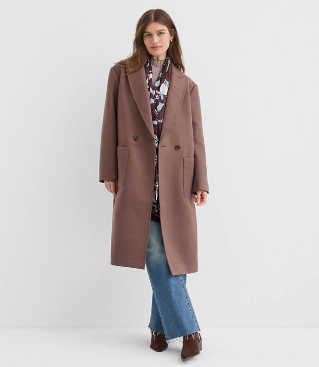 Petite Patch Pocket Coat