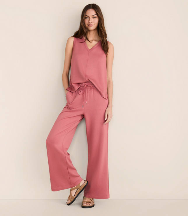Lou & Grey Scubasoft Wide Leg Sweatpants carousel Product Image 1