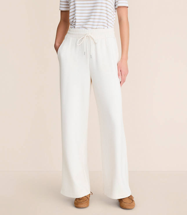 Lou & Grey Scubasoft Wide Leg Sweatpants