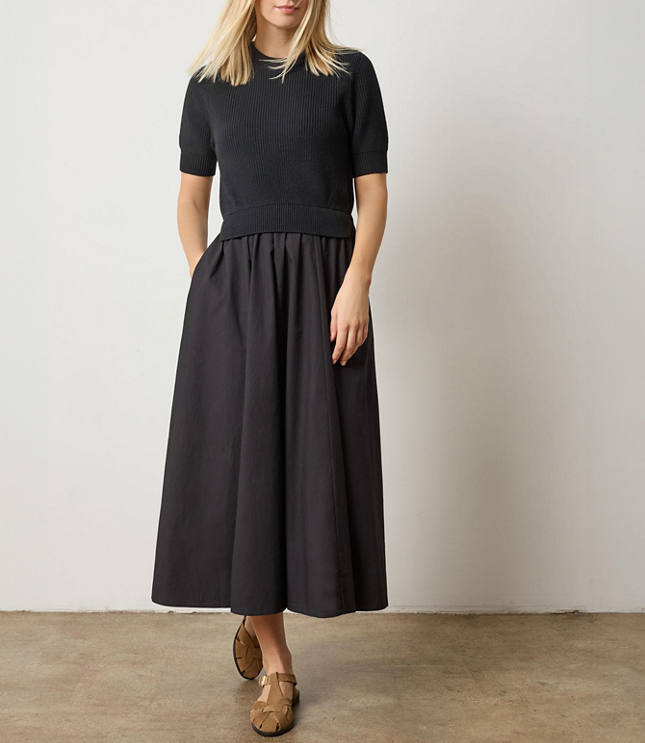 Lilla P Mixed Media Dress