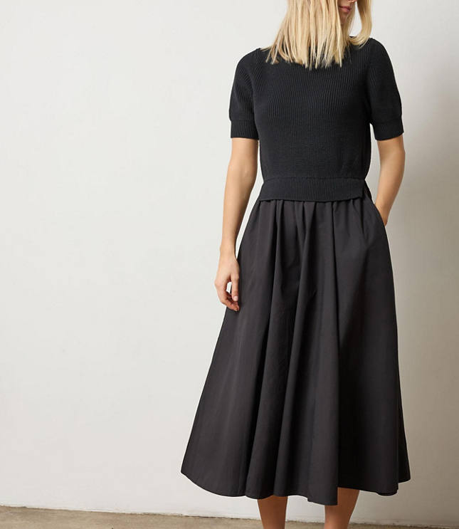 Lilla P Mixed Media Dress