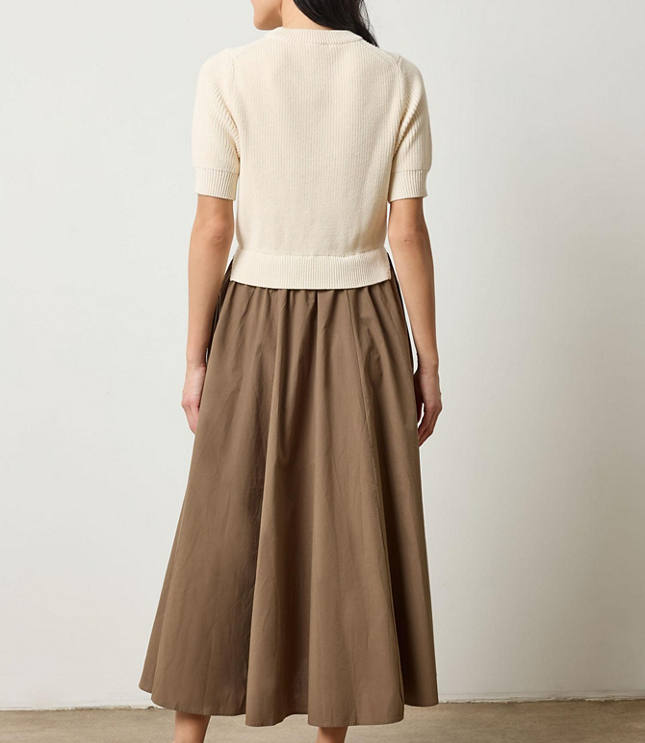 Lilla P Mixed Media Dress