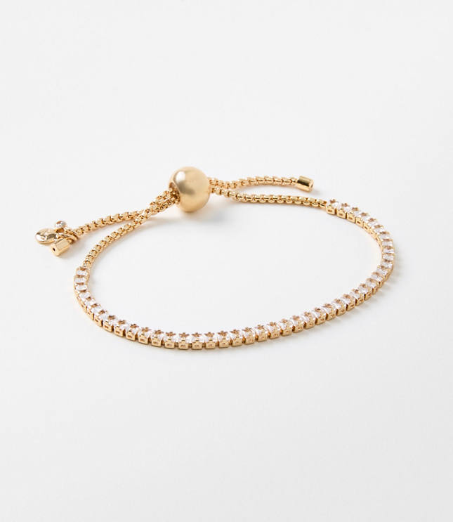 Pull Tie Tennis Bracelet