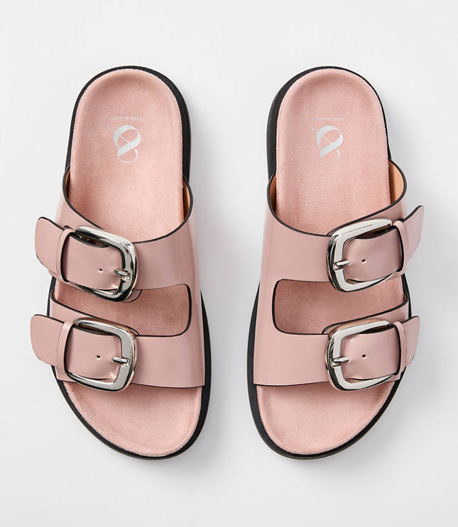 Lou & Grey Double Strap Molded Sandals