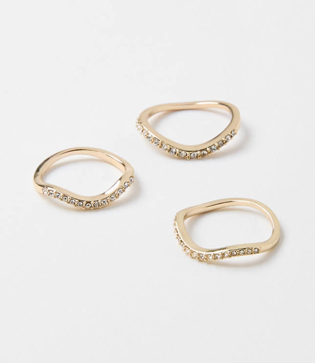 Pave Wave Ring