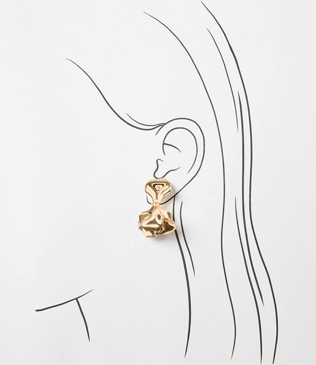 Metal Shaker Drop Earrings