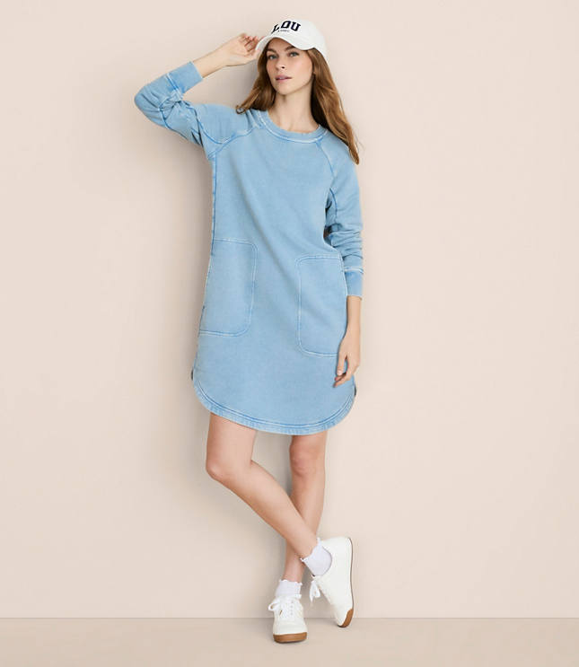 Petite Lou & Grey Raglan Mini Pocket Dress