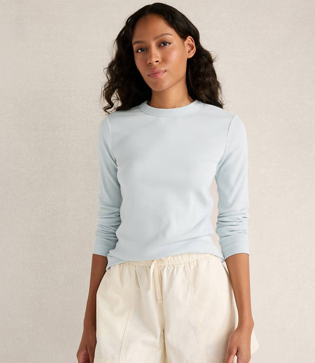 Haven Well Within Essential Organic Cotton Long Sleeve Tee