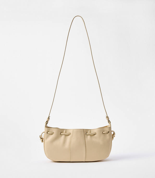 Pebbled Leather Crossbody Bag