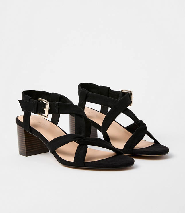 Strappy Block Heel Sandals