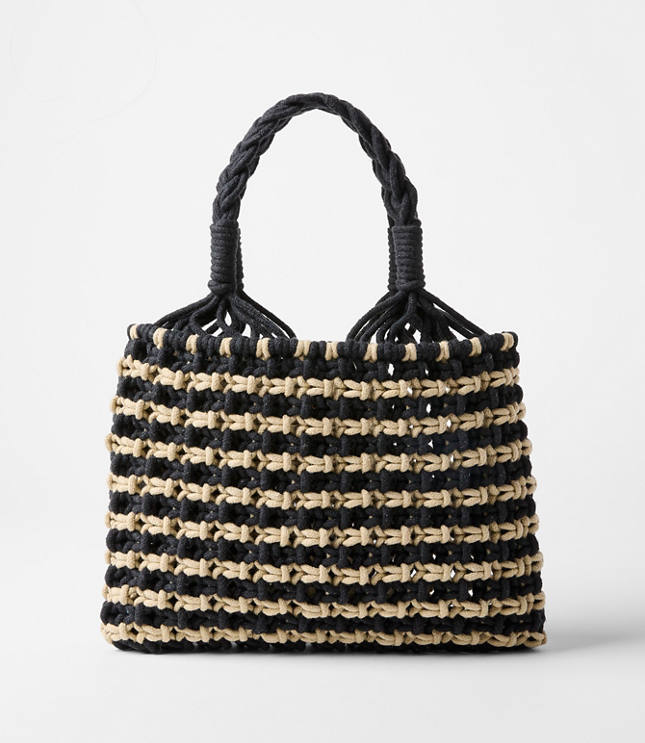 LOFT Beach Mini Market Tote Bag