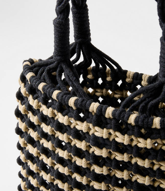 LOFT Beach Mini Market Tote Bag