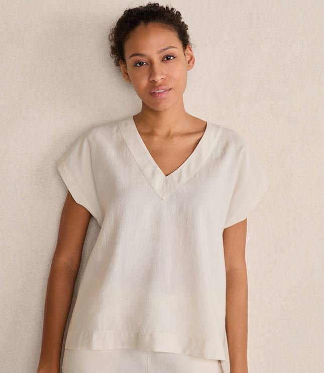 Haven Well Within Luxe Modal V-Neck Top
