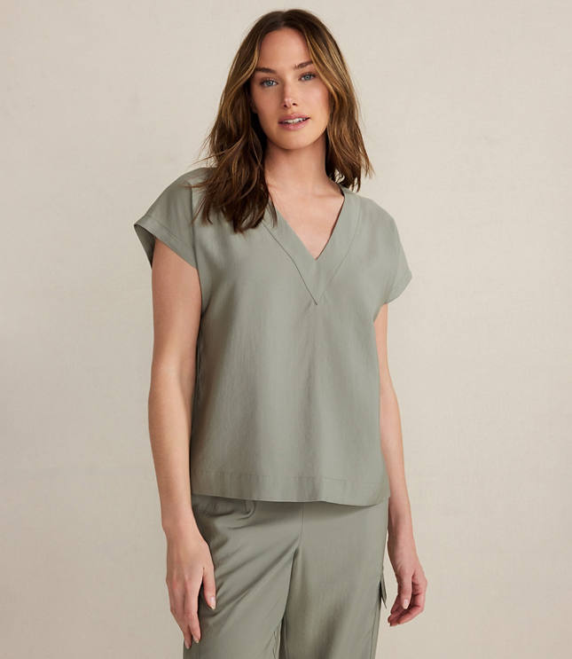 Haven Well Within Luxe Modal V-Neck Top