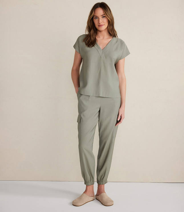 Haven Well Within Luxe Modal V-Neck Top