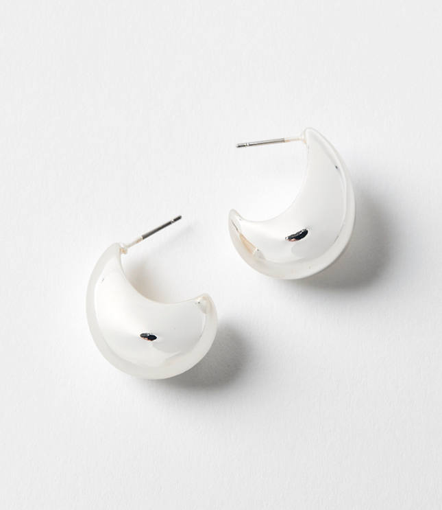 Chunky Teardrop Stud Earrings